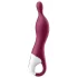Satisfyer A-Mazing 1 - vibrátor na bod A - dobíjací - červený