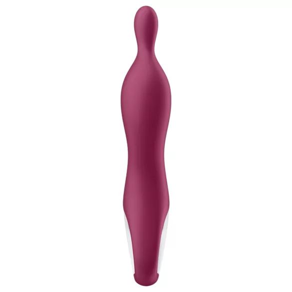 Satisfyer A-Mazing 1 - vibrátor na bod A - dobíjací - červený