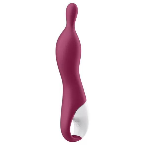Satisfyer A-Mazing 1 - vibrátor na bod A - dobíjací - červený