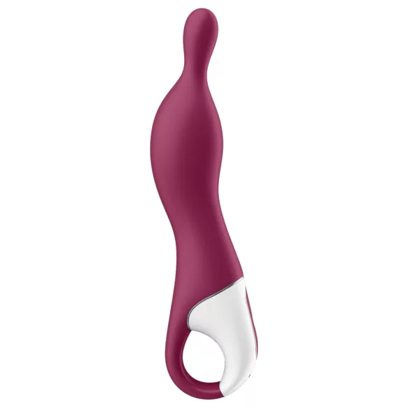 Satisfyer A-Mazing 1 - vibrátor na bod A - dobíjací - červený