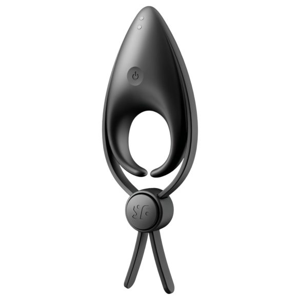 Satisfyer Sniper - akumulátorový vibračný krúžok na penis (čierny)
