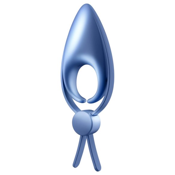 Satisfyer Sniper - vibračný erekčný krúžok - nabíjací - modrý