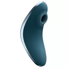   Satisfyer - vibrátor na klitoris s tlakovými vlnami - dobíjací - modrý