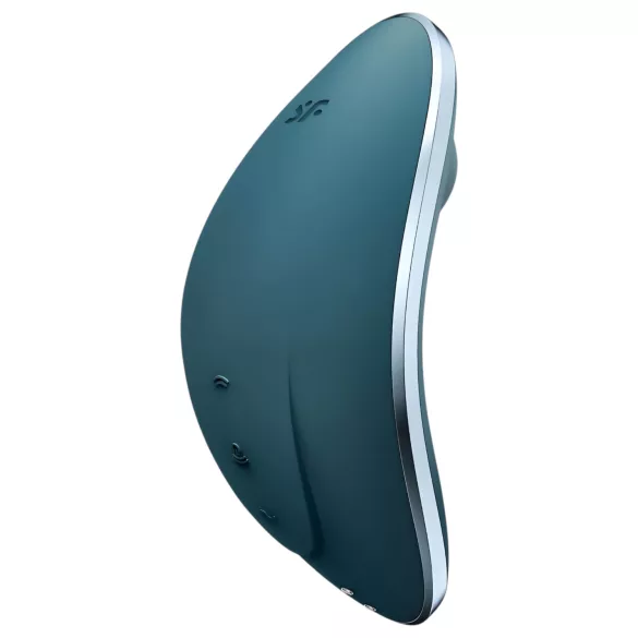 Satisfyer - vibrátor na klitoris s tlakovými vlnami - dobíjací - modrý