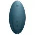 Satisfyer - vibrátor na klitoris s tlakovými vlnami - dobíjací - modrý