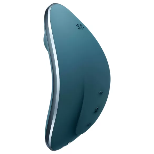 Satisfyer - vibrátor na klitoris s tlakovými vlnami - dobíjací - modrý