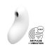 Satisfyer Vulva Lover 2 - vzduchový stimulátor klitorisu (biela)
