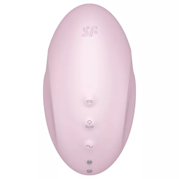 Satisfyer Vulva Lover 3 - akumulátorový, vzduchovo pulzačný stimulátor klitorisu (ružový)