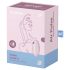 Satisfyer Vulva Lover 3 - vibrujúci klitorálny stimulátor (ružový)