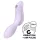 Satisfyer Curvy Trinity 2 - stimulátor klitorisu a vibrátor 2v1 - fialový
