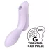 Satisfyer Curvy Trinity 2 - stimulátor klitorisu a vibrátor 2v1 - fialový