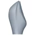 Satisfyer Curvy Trinity 3 - 2v1 vibrátor s tlakovými vlnami (sivý)