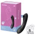 Satisfyer Curvy Trinity 4 - 2v1 vibrátor s tlakovými vlnami (čierny)