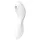 Satisfyer Curvy Trinity 5+ - aplikáciou ovládaný 2v1 vibrátor (biely)