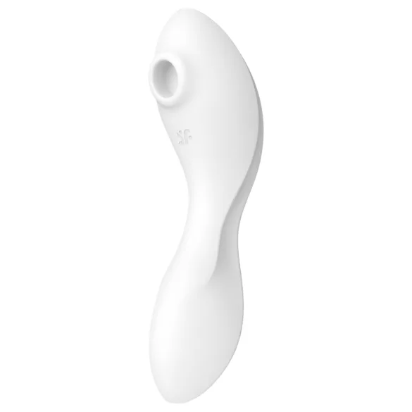 Satisfyer Curvy Trinity 5+ - aplikáciou ovládaný 2v1 vibrátor (biely)