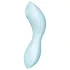 Satisfyer Curvy Trinity 5+ - Aplikáciou ovládaný 2v1 vibrátor (modrý)