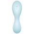 Satisfyer Curvy Trinity 5+ - chytrý 2v1 vibrátor (modrý)