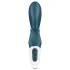 Satisfyer Hug Me - vibrátor s dráždiacim ramienkom na klitoris ovládaný aplikáciou (modrý)