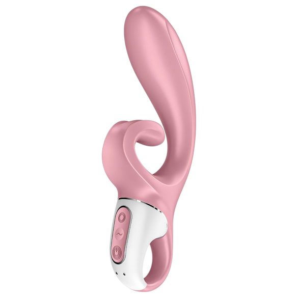 Satisfyer Hug Me - vibrátor na bod G a klitoris - smart funkcia - ružový