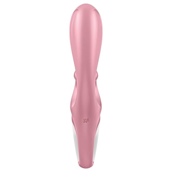 Satisfyer Hug Me - vibrátor na bod G a klitoris - smart funkcia - ružový