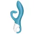 Satisfyer Embrace Me - akumulátorový vibrátor s ramenom na klitoris (tyrkysový)