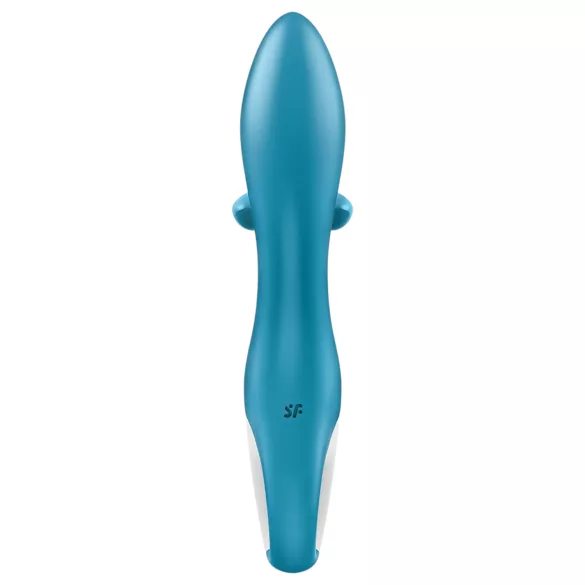 Satisfyer Embrace Me - akumulátorový vibrátor s ramenom na klitoris (tyrkysový)