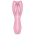 Satisfyer Threesome 3 - akumulátorový vibrátor na klitoris (ružový)