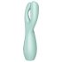 Satisfyer Threesome 3 - nabíjací klitoris vibrátor (mätový)