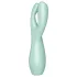 Satisfyer Threesome 3 - akumulátorový klitorálny vibrátor (mäta)