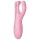 Satisfyer Threesome 4 - aplikáciou ovládaný klitorálny vibrátor (ružový)