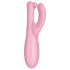 Satisfyer Threesome 4 - aplikáciou ovládaný klitorálny vibrátor (ružový)