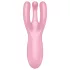 Satisfyer Threesome 4 - aplikáciou ovládaný klitorálny vibrátor (ružový)