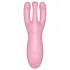 Satisfyer Threesome 4 - aplikáciou ovládaný klitorálny vibrátor (ružový)