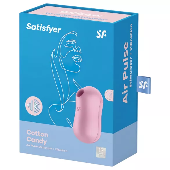 Satisfyer Cotton Candy - stimulátor klitorisu s pulznými vlnami