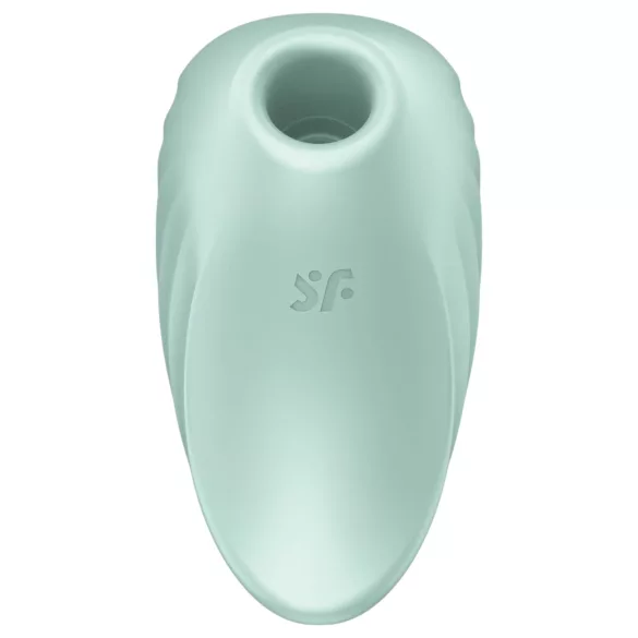 Satisfyer - vibrátor na klitoris s pulzujúcimi vlnami - mätová farba