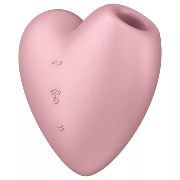 Satisfyer Cutie Heart - bezdrôtový klitorálny vibrátor s tlakovými vlnami