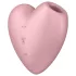 Satisfyer Cutie Heart - bezdrôtový klitorálny vibrátor s tlakovými vlnami