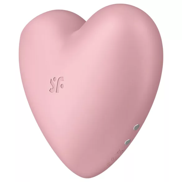 Satisfyer Cutie Heart - bezdrôtový klitorálny vibrátor s tlakovými vlnami