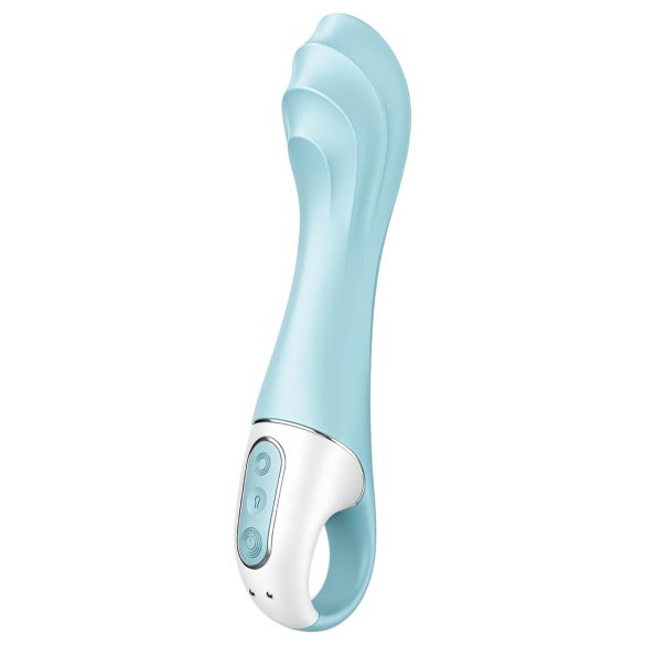 Satisfyer - pumpovací vibrátor - smart funkcia - modrý