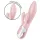 Satisfyer Air Pump Bunny 3 - nafukovací vibrátor (ružový)