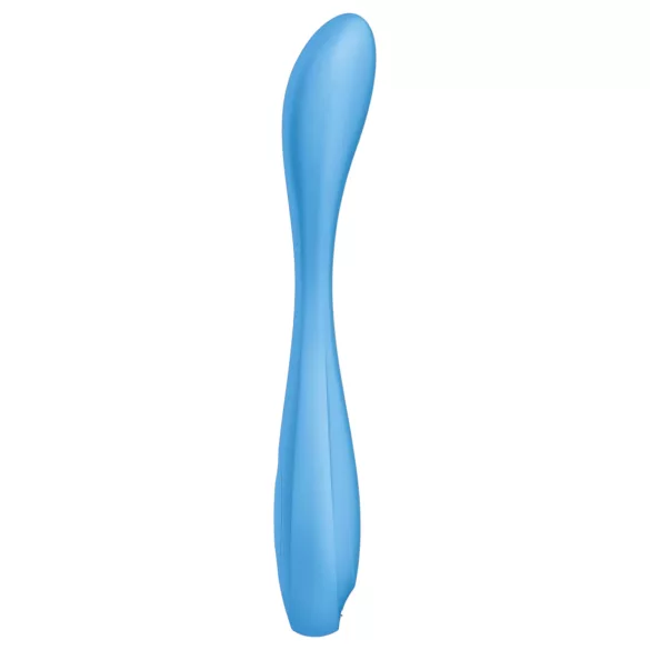 Satisfyer G-spot Flex 4 - vibrátor na bod G ovládaný aplikáciou (tyrkysový)