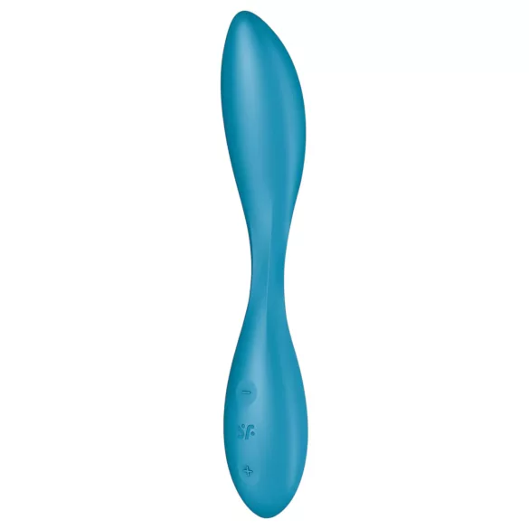 Satisfyer G-spot Flex 1 - akumulátorový, vodotesný vibrátor na bod G (zelený)
