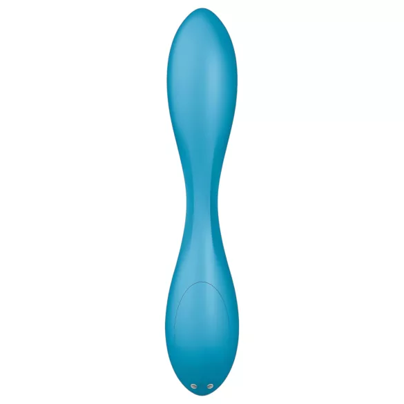 Satisfyer G-spot Flex 1 - akumulátorový, vodotesný vibrátor na bod G (zelený)