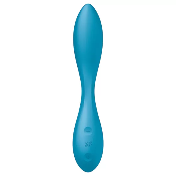Satisfyer G-spot Flex 1 - akumulátorový, vodotesný vibrátor na bod G (zelený)