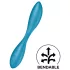 Satisfyer G-spot Flex 1 - akumulátorový, vodotesný vibrátor na bod G (zelený)