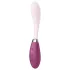 Satisfyer - vibrátor na G-bod - ohybný, nabíjateľný - ružovo-červený
