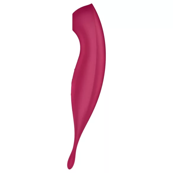 Satisfyer Twirling Pro - vibračný stimulátor klitorisu ovládaný aplikáciou (červený)