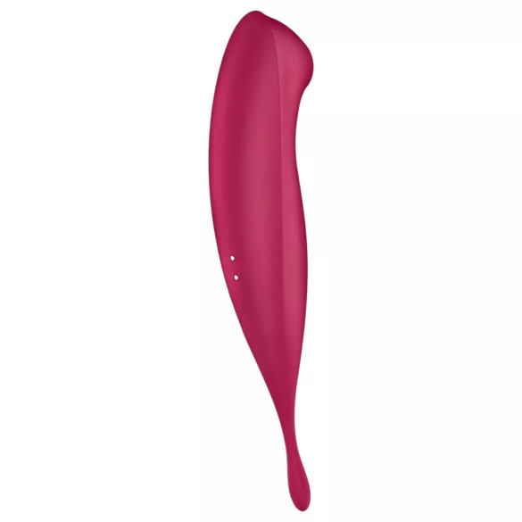 Satisfyer Twirling Pro - vibračný stimulátor klitorisu ovládaný aplikáciou (červený)