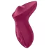 Satisfyer Exciterrr - rotačný perličkový vibrátor na klitoris (červený)
