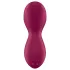 Satisfyer Exciterrr - rotačný perličkový vibrátor na klitoris (červený)